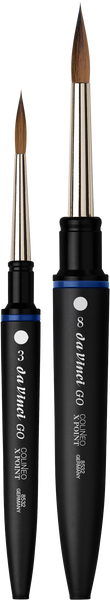 da Vinci GO! Colineo X Point 2 Brush Set 4282 - Round Sizes 3 & 8