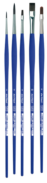 da Vinci Student Series 5273 • Forte Synthetics Acrylic & Oil Brush Set - 5 Brushes