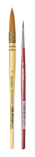 da Vinci Watercolor Set 5379A2 • Cosmotop Spin Synthetic Quill & Round • 2 Brush Set
